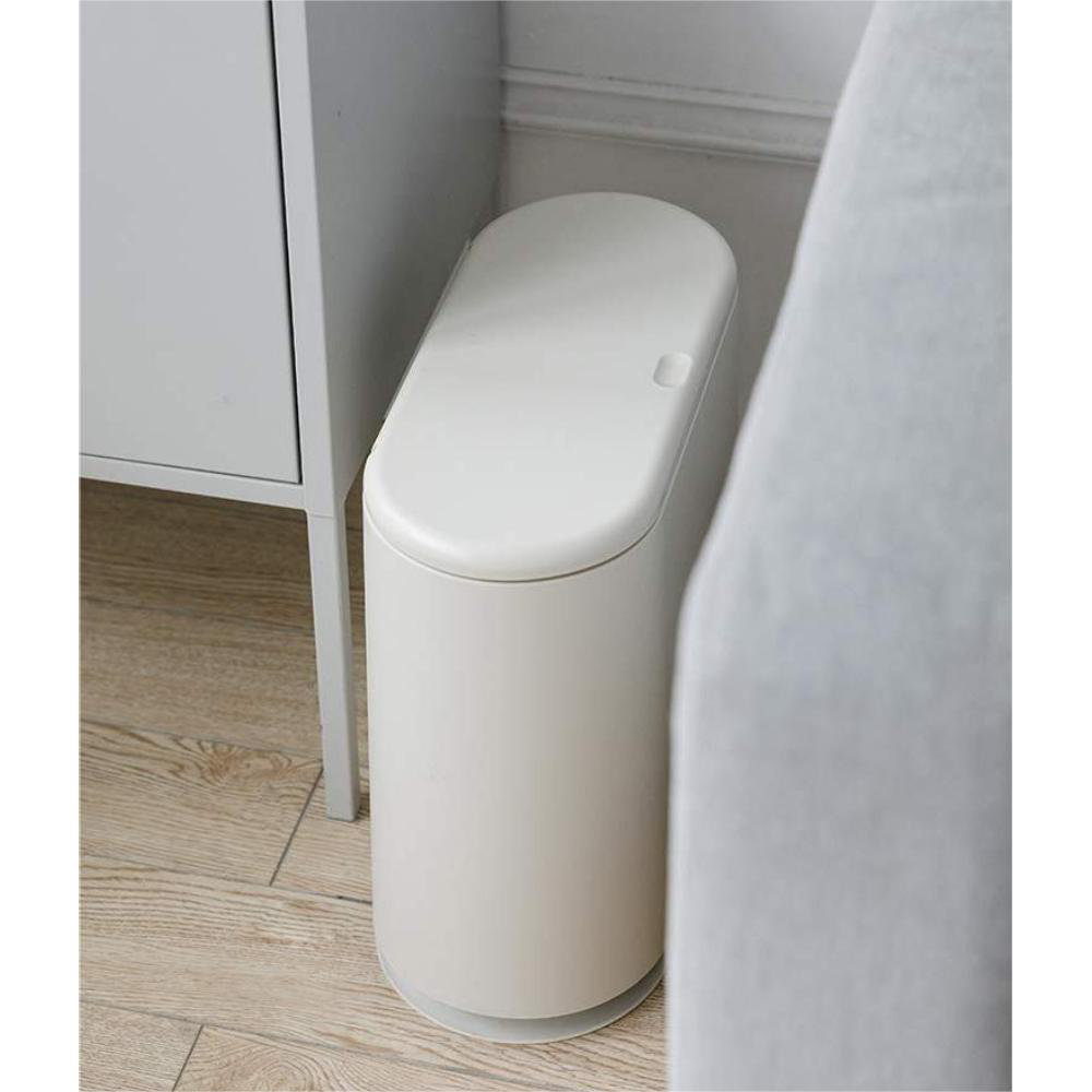 Crestone Plastic Touch Top Trash Can - 2.4 Gallons | Wayfair