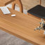 Bureau en bois massif en L Burlywood-479433151-479433147