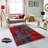 Stylish Woven Carpet 5.9 x 9.2 Feet, 100% Polyester, Antibacterial, Non-Slip Underside | 3D Digital Printing, Machine Washable (30-40°C) | Perfect for Living Rooms, Bedrooms & High-Traffic Areas, Durable & Easy Care-448719419