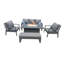 Rectangular 6 - Piece 6 - Person 150Cm L Aluminum Outdoor Table Set