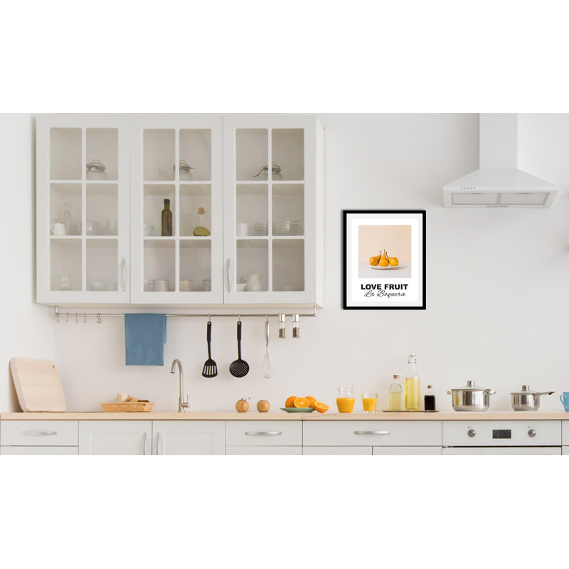 Love Fruit - Single Picture Frame Print, 70cm H x 50cm W