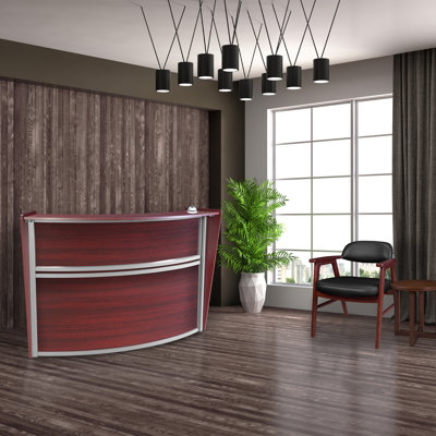 Neshelle Reception Curved Desk Workstation