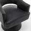 Fauteuil demi-tonneau pivotant de 28 po Kenzlee-533530960