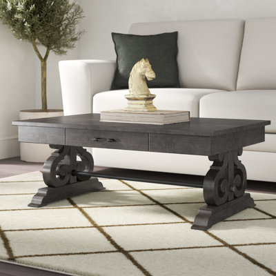 Amree Solid Wood Coffee Table