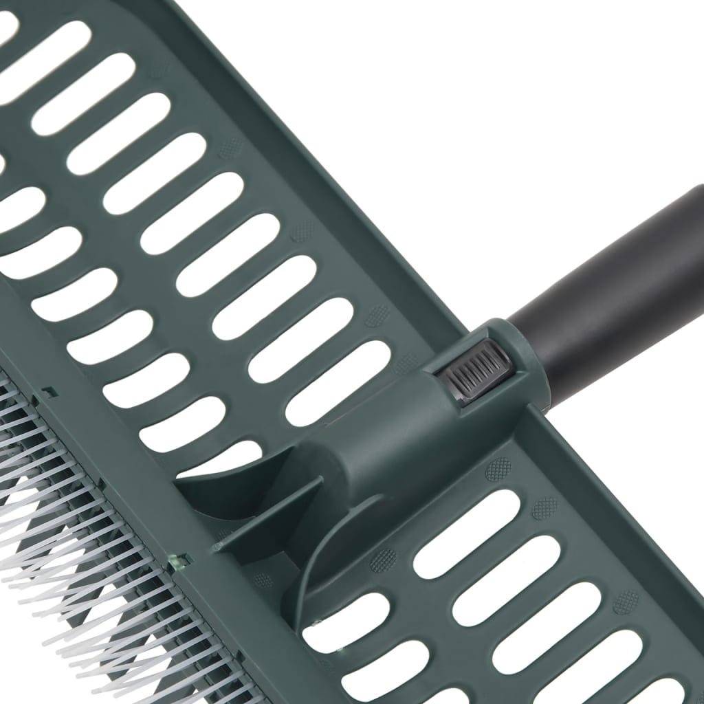 Vidaxl Leaf Rake Dark Green, Silver And Black - Wayfair Canada