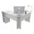 Foerster L-Shaped Writing Desk-506011094