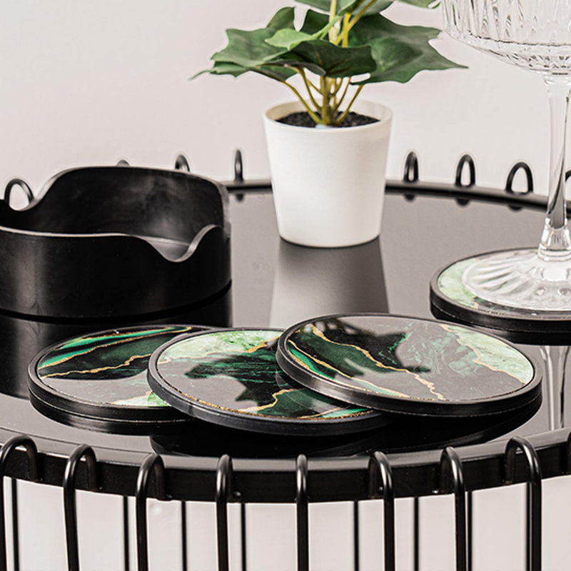 Elegant Coaster for Coffee Table, Modern Home Décor for Tabletop
