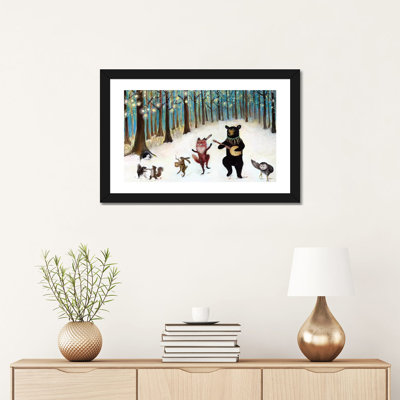 «Forest Festivities» par Jahna Vashti - reproduction d'art