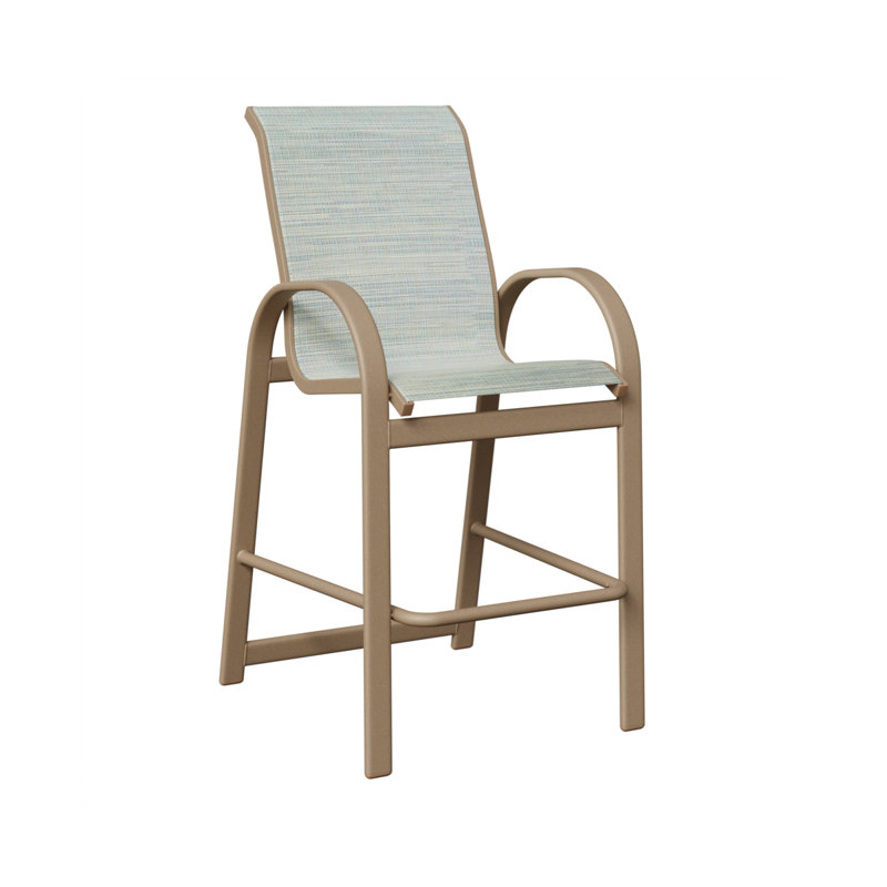 Chaise de bar Cazares, Chêne veiné de bois, Martinique
