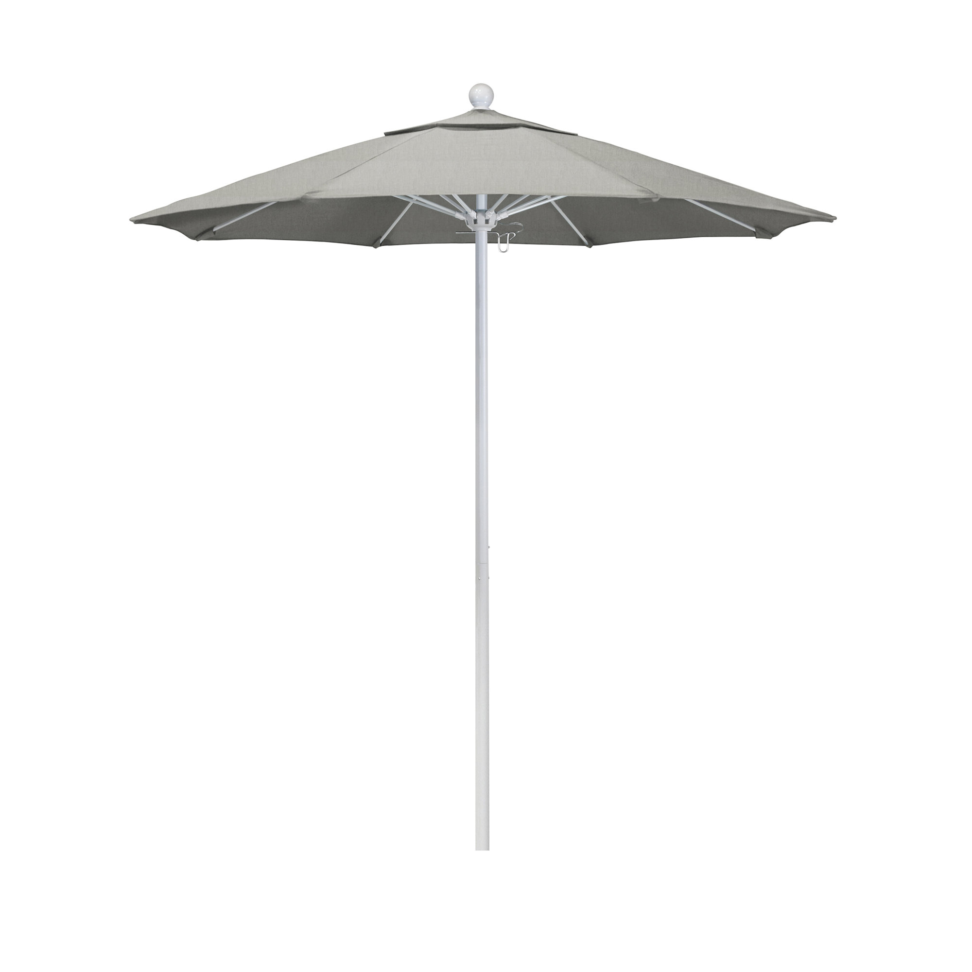 Hibo 90'' Sunbrella® Outdoor Umbrella, Canvas Granite Sunbrella® Canvas
