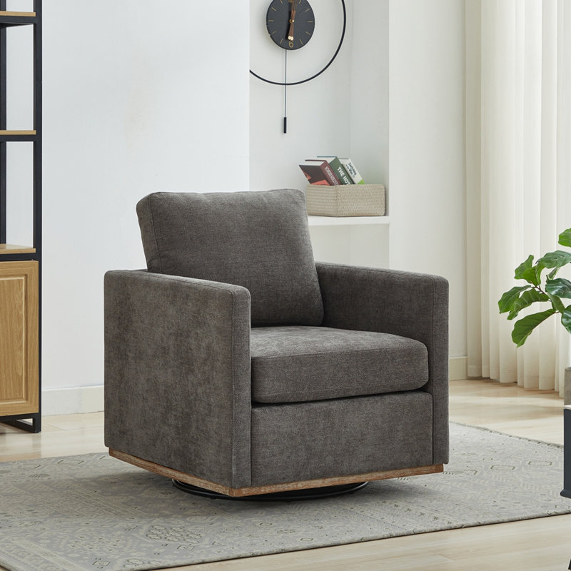 Fauteuil club, Charcoal