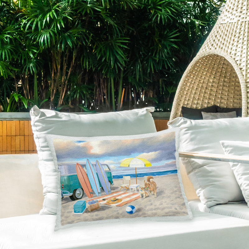 Reversible Throw Pillow