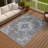Machine Washable Indoor/Outdoor Bingel ACN2321 Global Rug-501879635