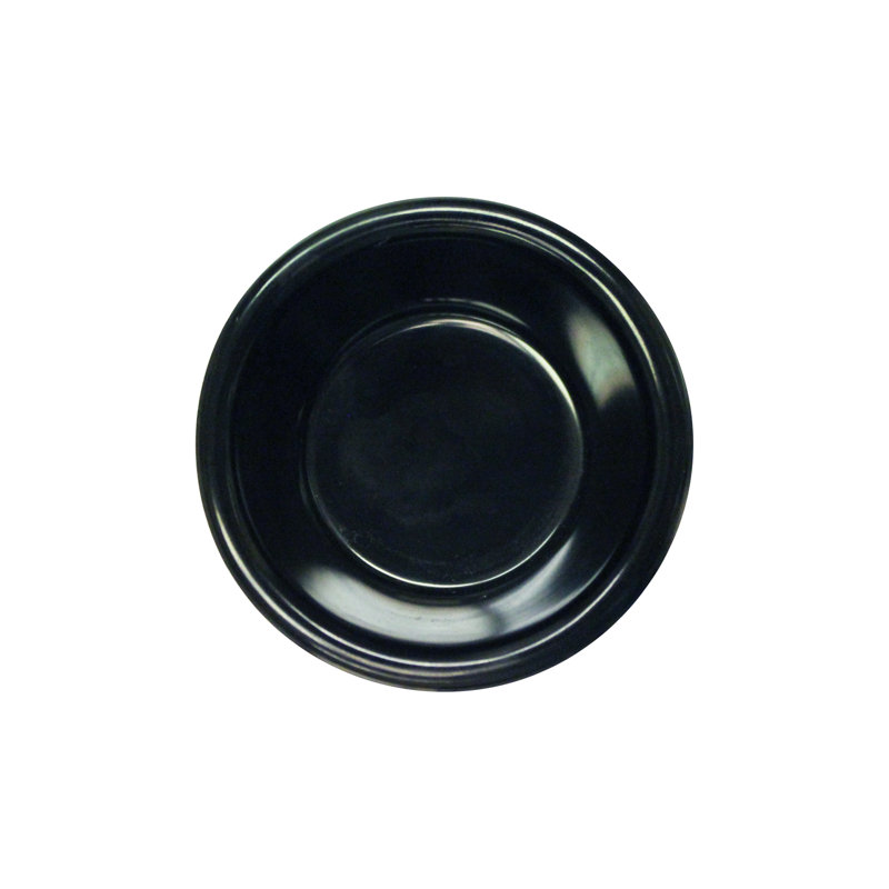 Thunder Group Inc. Round Melamine Ramekin / Soufflé Dish Bakeware, Black