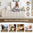 89.8" Modern Compression Tufted Sofa with Pillows-1511911051