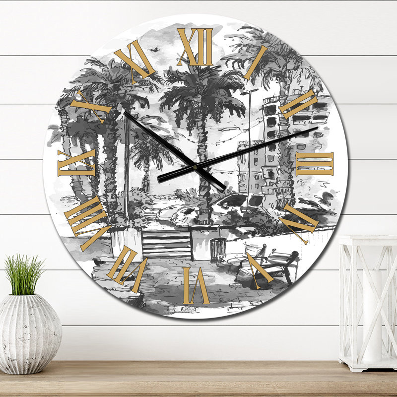 Horloge murale surdimensionnée, Petit