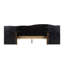Queen Size Platform Bed Frame With Live-Edge Headboard And Built-In Nightstands/Drawers, Perfect For Modern And Rustic Decor