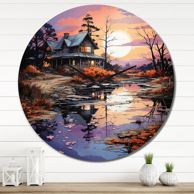 Metal Wall Clock