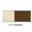 Tapis de couloir vert et brun-388561616