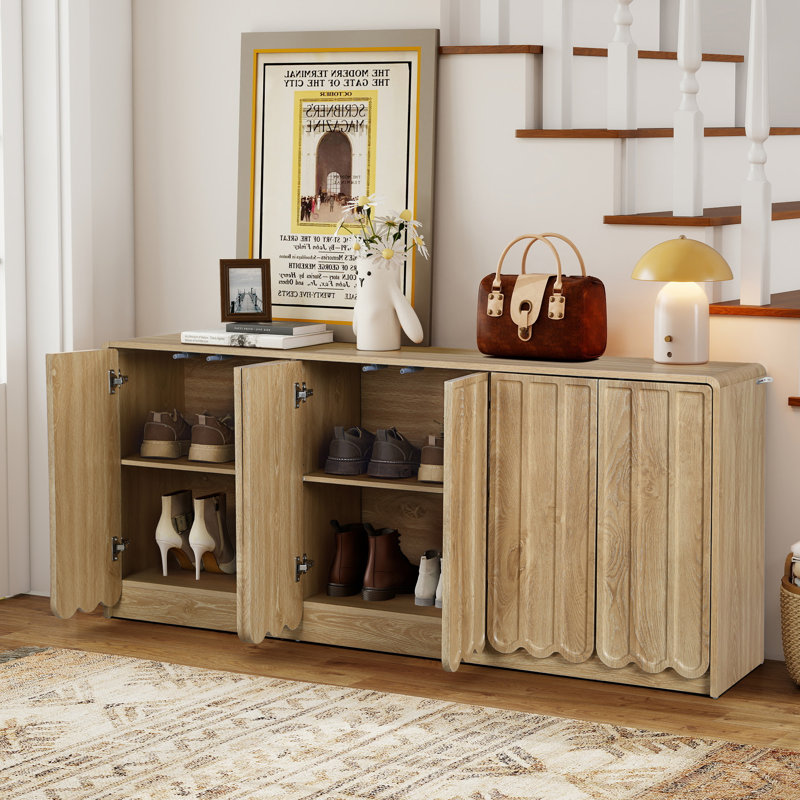 6 - Door Accent Cabinet, Natural