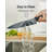 19 Pcs Kitchen Knife Set, Stainless Steel, Rust Resistant