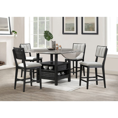 Table de bout à hauteur de comptoir 1pc Farmhouse
