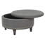 Repose-pieds rond avec rangement 32 po Emiljan-28892827