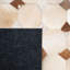 Tapis ivoire / brun à tissage plat Bersa-815755942