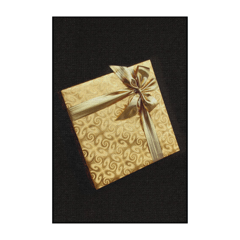 Tapis cadeau gold area, Rectangle 3 pi x 5 pi