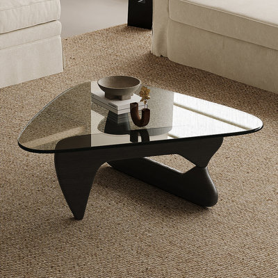 Table basse en verre trempé
