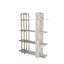 Ostergren 160 cm H x 120 cm W Stainless Steel Standard Bookcase-897974659