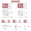 40 Piece Dinnerware Set, Service for 8 
