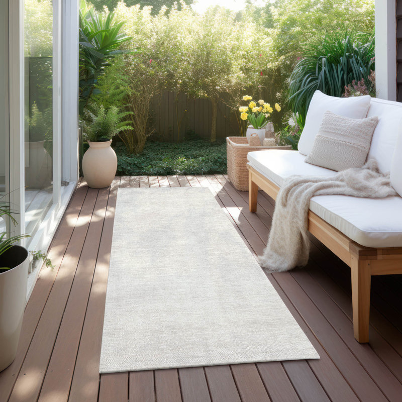 Machine Washable Indoor/Outdoor Chayden ACN1018, Runner 2'3" x 7'6"