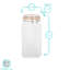 Glass Jar - Set of 4