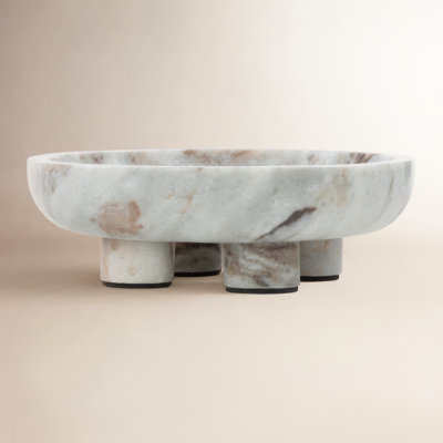 Genuine Marble Decorative Bowl