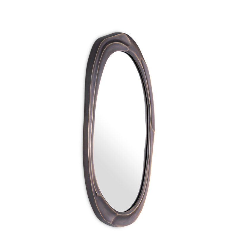 Karma Aluminum Wall Mirror, 41.73" x 21.26"
