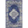 Burnie Oriental Blue/White Area Rug
