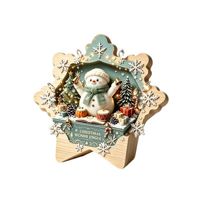 Christmas Decor Christmas Reading Theme Tabletop Ornament  Festive Freestanding Shelf Decor For  Display