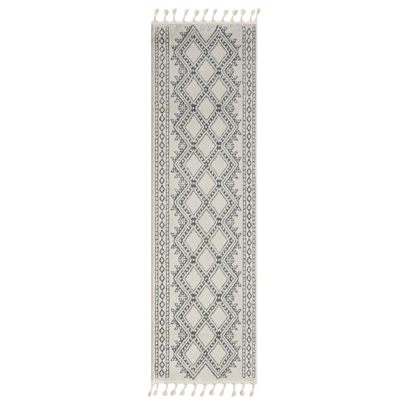Delight Tapis white Rug, Runner 80 x 250 cm