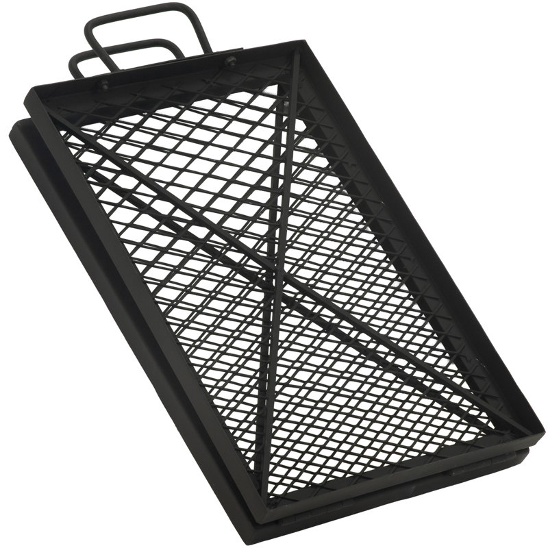 Grille de camping pliante rectangulaire 36 po x 12 po, 1" H x 41" W x 12" D
