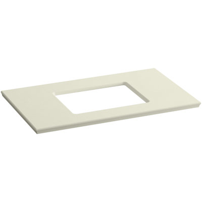 Plateau de meuble-lavabo simple SolidExpressions® 37 po