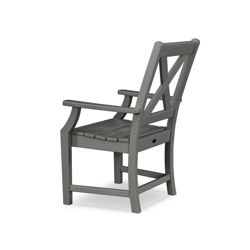 Chaise avec accoudoirs Braxton, Sable