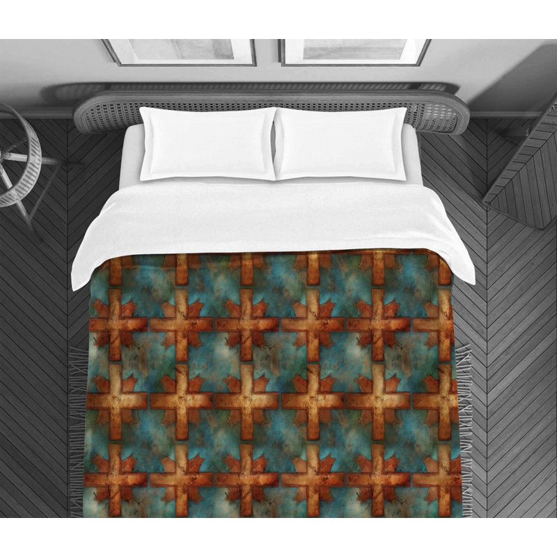 Christian Cross Bedding, Queen Comforter