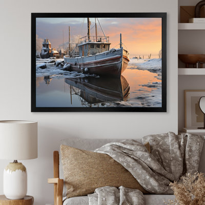 " Winter Icy Harbor II "