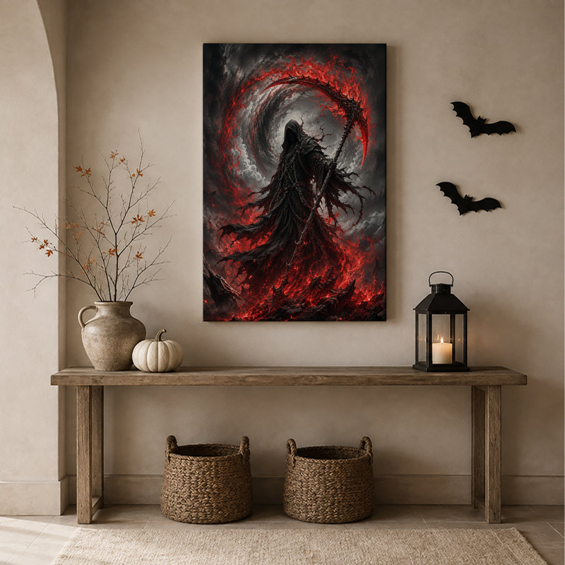 Art mural sur toile sombre, H 30 po x l 20 po