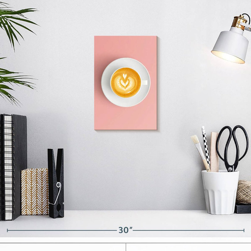 Café esthétique Yarlin, H 12 po x l 8 po