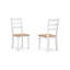 Ensemble de 2 chaises d'appoint Gasy-108470629