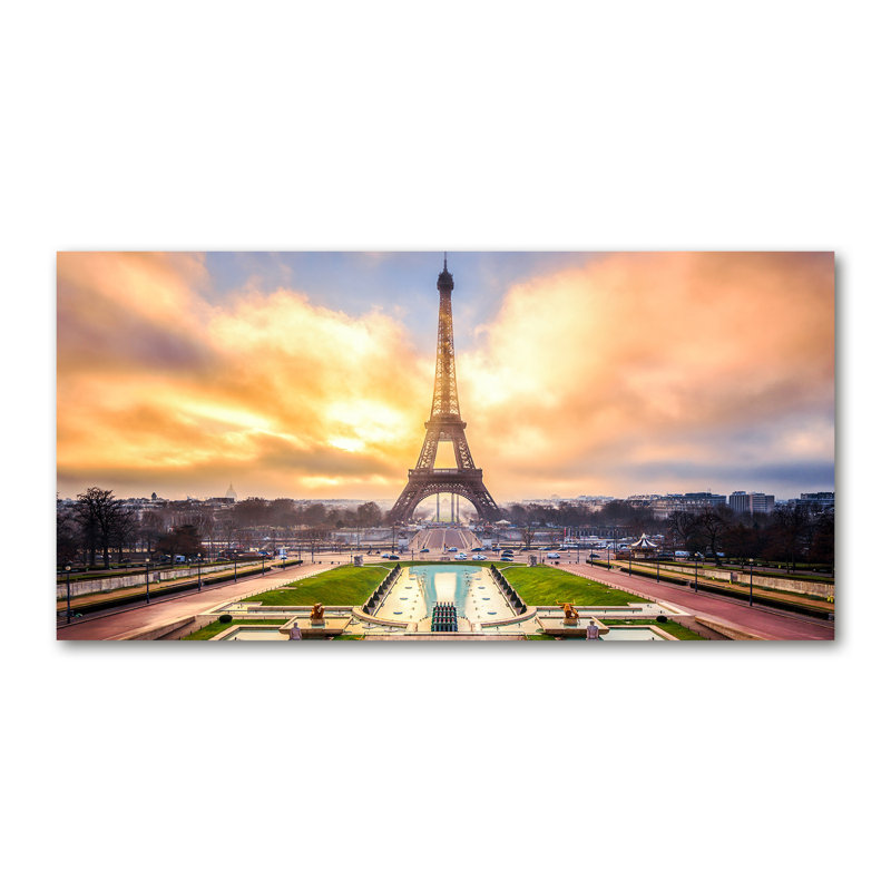 Eiffel Tower Paris - Wrapped Canvas Print