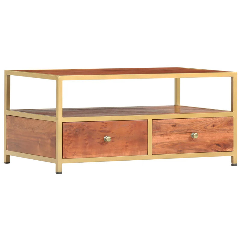 Meriel Four Leg Coffee Table with Storage