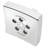 Kubos Anystream 1.75 GPM Adjustable Shower Head-32700806